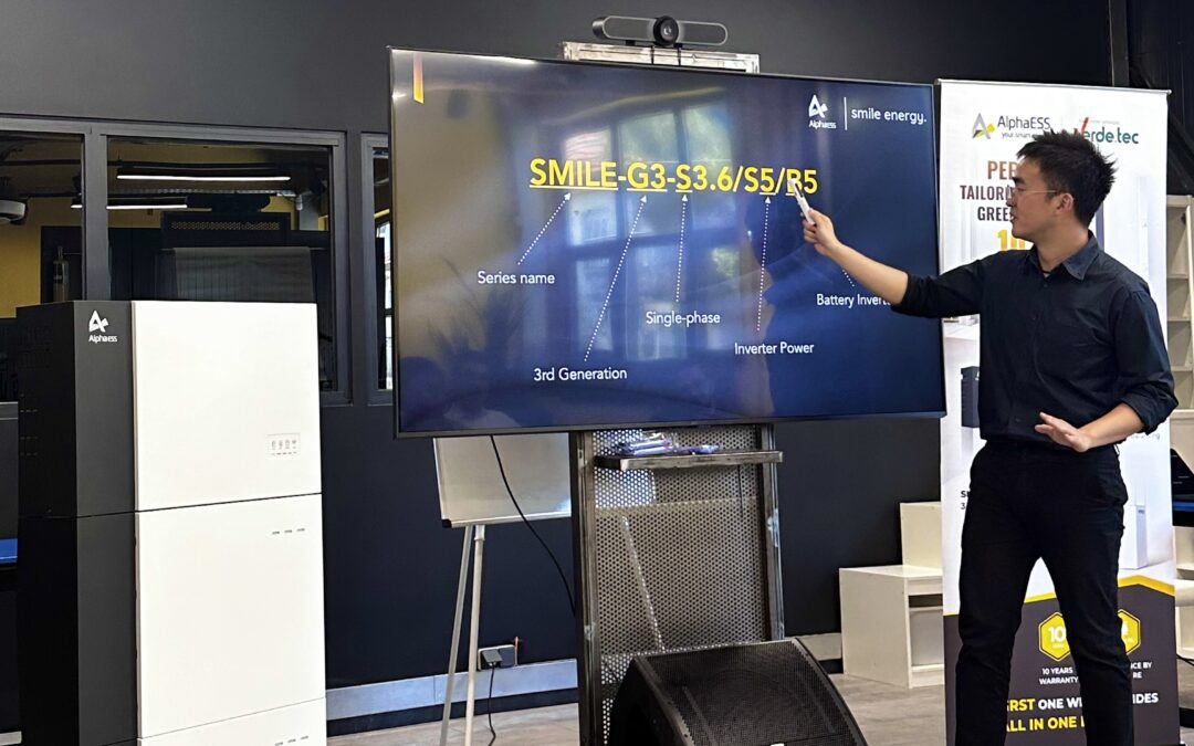 Presentation of SMILE-G3 home solutions with Alpha Ess